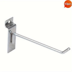 Metal Slatted Wall Hook for Store or Workshop