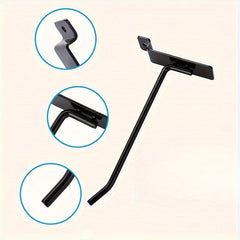 Metal Slatted Wall Hook for Store or Workshop