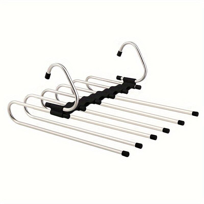 1pc Commercial Shops Wardrobe Folding Pull out Trouser Rack