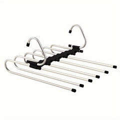 1pc Commercial Shops Wardrobe Folding Pull out Trouser Rack