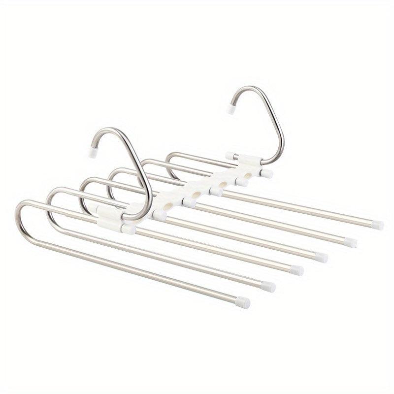 1pc Commercial Shops Wardrobe Folding Pull out Trouser Rack