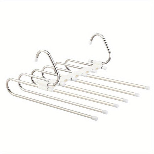 1pc Commercial Shops Wardrobe Folding Pull out Trouser Rack