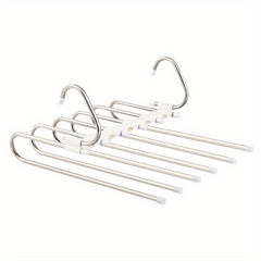 1pc Commercial Shops Wardrobe Folding Pull out Trouser Rack
