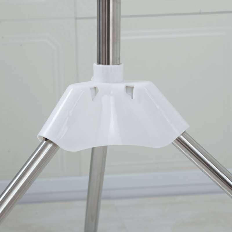 Floor Folding Towel Rack Hanger Foldable Clothes Rack