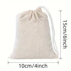 5pcs String Bag Gift Bag Drawstring Pouch Pocket For Gift Packaging 10 4 6inch