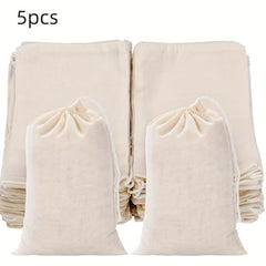5pcs String Bag Gift Bag Drawstring Pouch Pocket For Gift Packaging 10 4 6inch