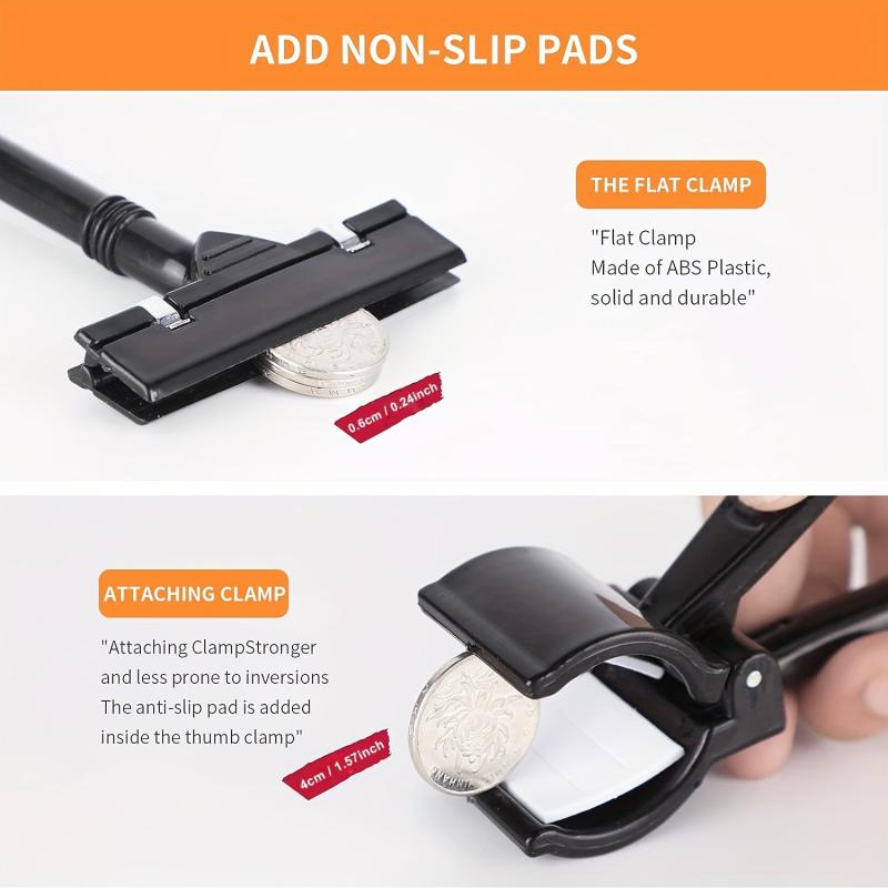 50pcs Rotatable Pop Clip Sign Holder Stand Display Holders Tag Clip