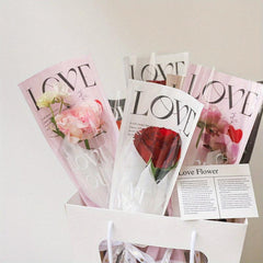 20pcs Single Flower Packaging Bag Small Business Supplies