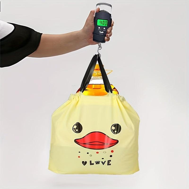 Creative Duck Christmas Gift Bag Cartoon Pattern Clothes Shopping Bag