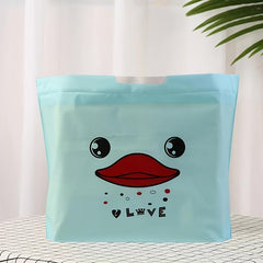 Creative Duck Christmas Gift Bag Cartoon Pattern Clothes Shopping Bag