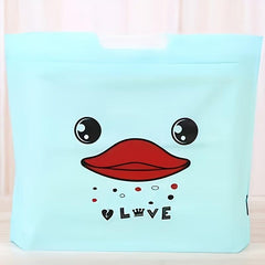 Creative Duck Christmas Gift Bag Cartoon Pattern Clothes Shopping Bag