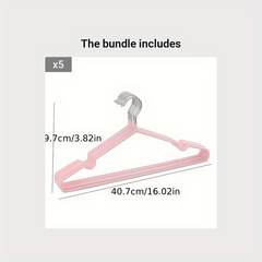10pcs Grooved Non-slip Clothes Drying Rack Dorm Support Adult Underwear Hanging