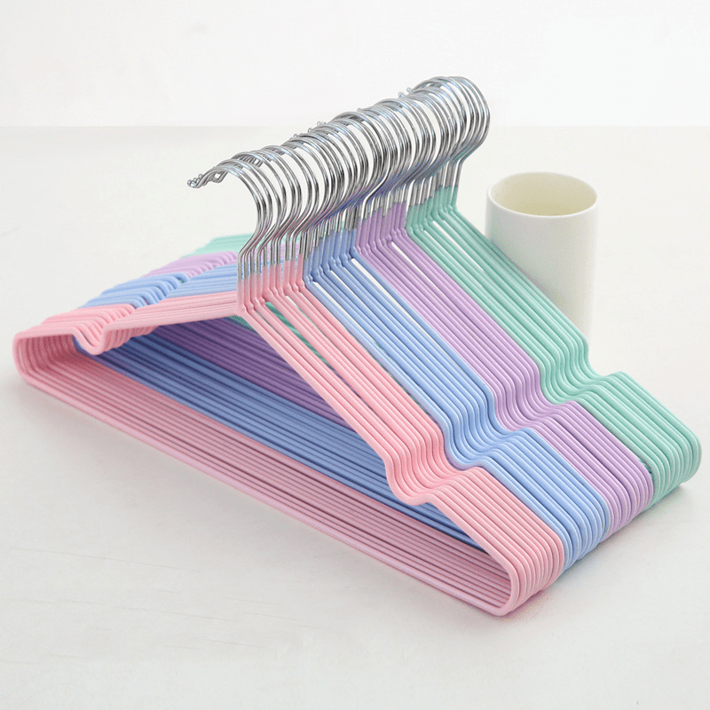 10pcs Grooved Non-slip Clothes Drying Rack Dorm Support Adult Underwear Hanging