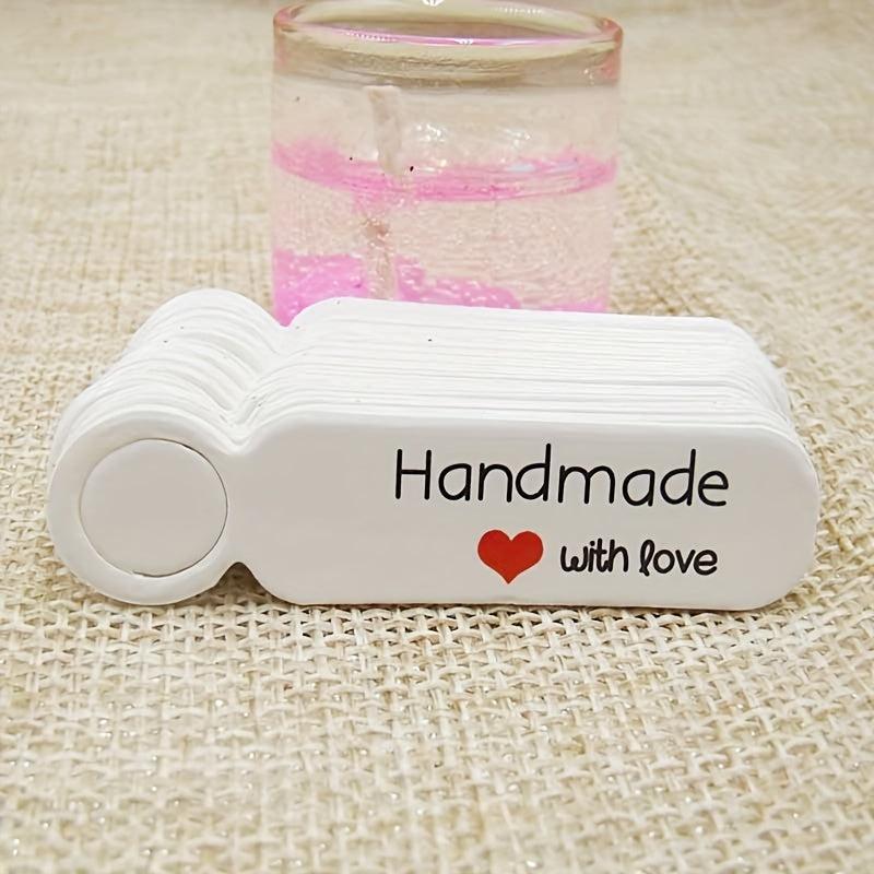 100pcs Vintage Reminder Small Label for Baking DIY Jewelry Bookmarks Gift Cards