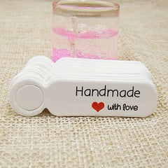 100pcs Vintage Reminder Small Label for Baking DIY Jewelry Bookmarks Gift Cards