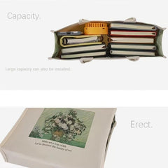 Large Canvas Bag for Commuting and Shopping