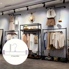 Telescopic Stainless Steel Pants Hanger with Non-Slip Clips