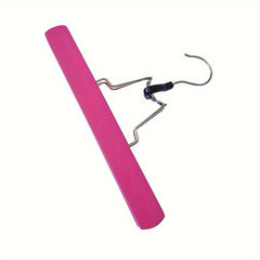 Wooden Slack Hangers for Hair Extensions Holder Non Slip Skirt Hangers