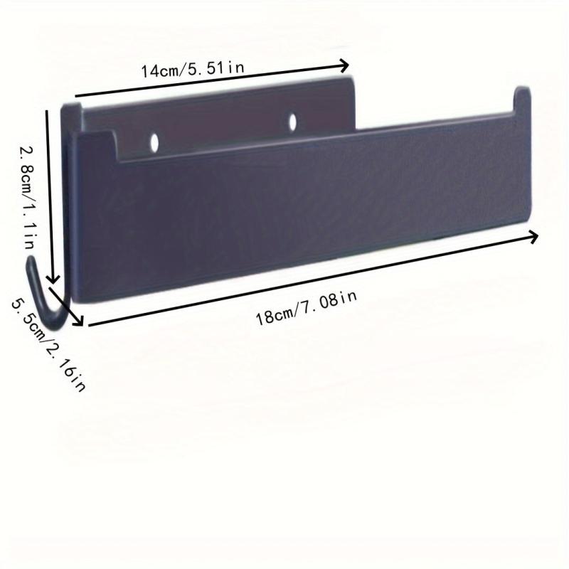 Hanger Organizer Stacker Hanger Holder Rack With Hook Double Layer Metal 2pcs