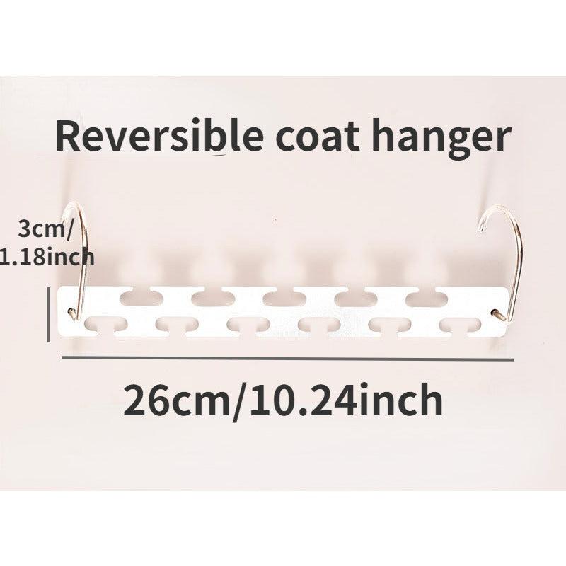 6-Hole Metal Coat Hangers for Jackets Storage