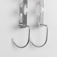 6-Hole Metal Coat Hangers for Jackets Storage