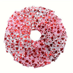 100pcs Heart Shaped Organza Gift Bags Wedding Party Jewelry Packaging