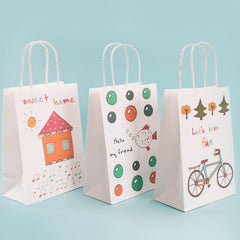 10pc Cartoon Gift Bag w/ Candy & Cookies for Parties & Events