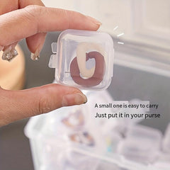 Anti Oxidation Transparent Plastic Jewelry Storage Box Dustproof Organizer