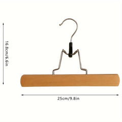 Wooden Skirt Clip Clothes Hanger Anti explosion Pants Clip