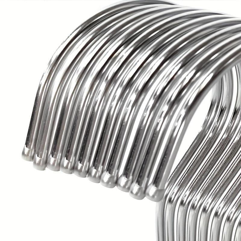 10pcs 304 Stainless Steel Hanging Drying Clothes Rack Extra Thick Clothes Racks