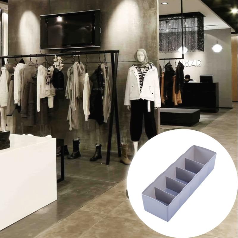 2pcs Socks Underwear Storage Box Organizer Drawer Compartment Box