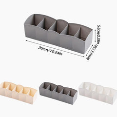2pcs Socks Underwear Storage Box Organizer Drawer Compartment Box