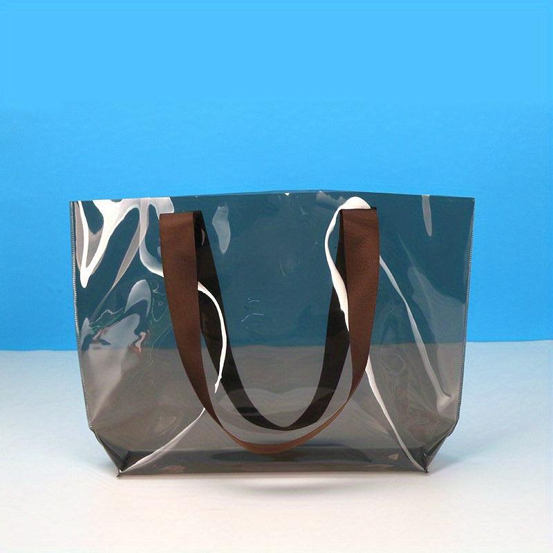 Laser PVC Tote Bag Shoulder Bag Clothing Store Shopping Bag