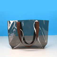 Laser PVC Tote Bag Shoulder Bag Clothing Store Shopping Bag