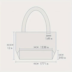 Laser PVC Tote Bag Shoulder Bag Clothing Store Shopping Bag