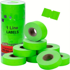 500 Labels Pricing Gun Sticker Roll Single Line Date