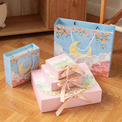 6pcs Artistic Gift Boxes for Clothing Shop
