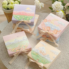 6pcs Artistic Gift Boxes for Clothing Shop