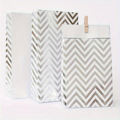 6pcs Paper Gift Bags Hard Card Paper Bags Gift Bags Candy Bags Disposable