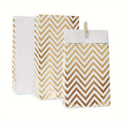 6pcs Paper Gift Bags Hard Card Paper Bags Gift Bags Candy Bags Disposable