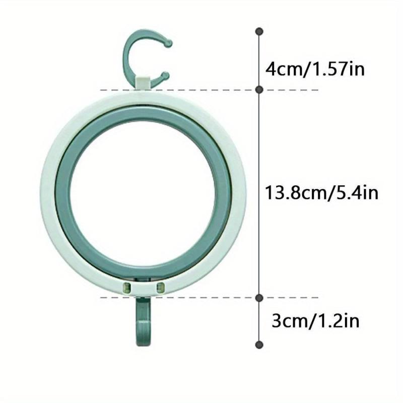 4pcs Stackable Hat Storage Hook Racks Organizer