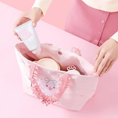 Sakura Lace Handbag Pink Bag For Shopping
