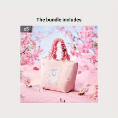 Sakura Lace Handbag Pink Bag For Shopping