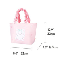 Sakura Lace Handbag Pink Bag For Shopping