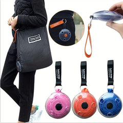 Telescopic Storage Bag Portable Travel Camping Small Disc Mini Grocery Shopping