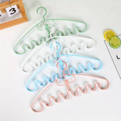 4pcs Wavy Hanger Closet Organizer