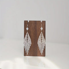 Fashionable Wooden Earrings Pendant Display Stand
