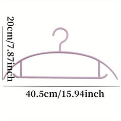 5pcs Non slip Clothes Rack Drying Rack Hanging Plastic Clothes Rack