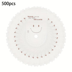 500pcs Happy Face Bags Self Adhesive Packing Bags