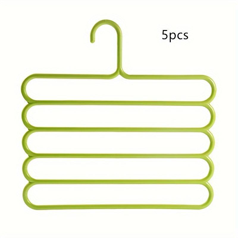 5-Layer Trouser Rack Hanger for Storage Space Saving